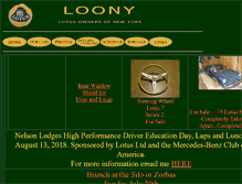 Tablet Screenshot of lotusowners.com